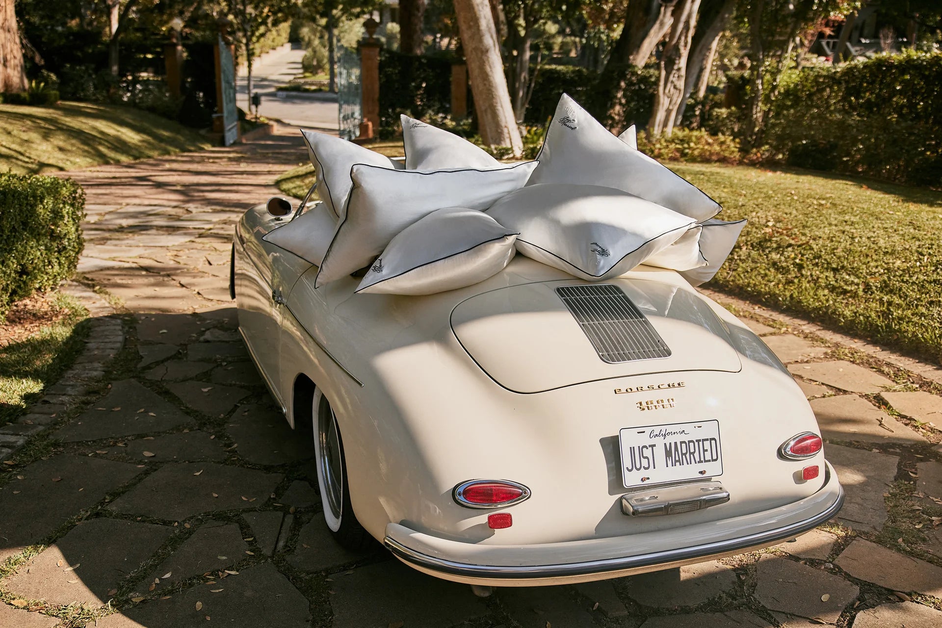 Silk Pillowcase Duo Just Married