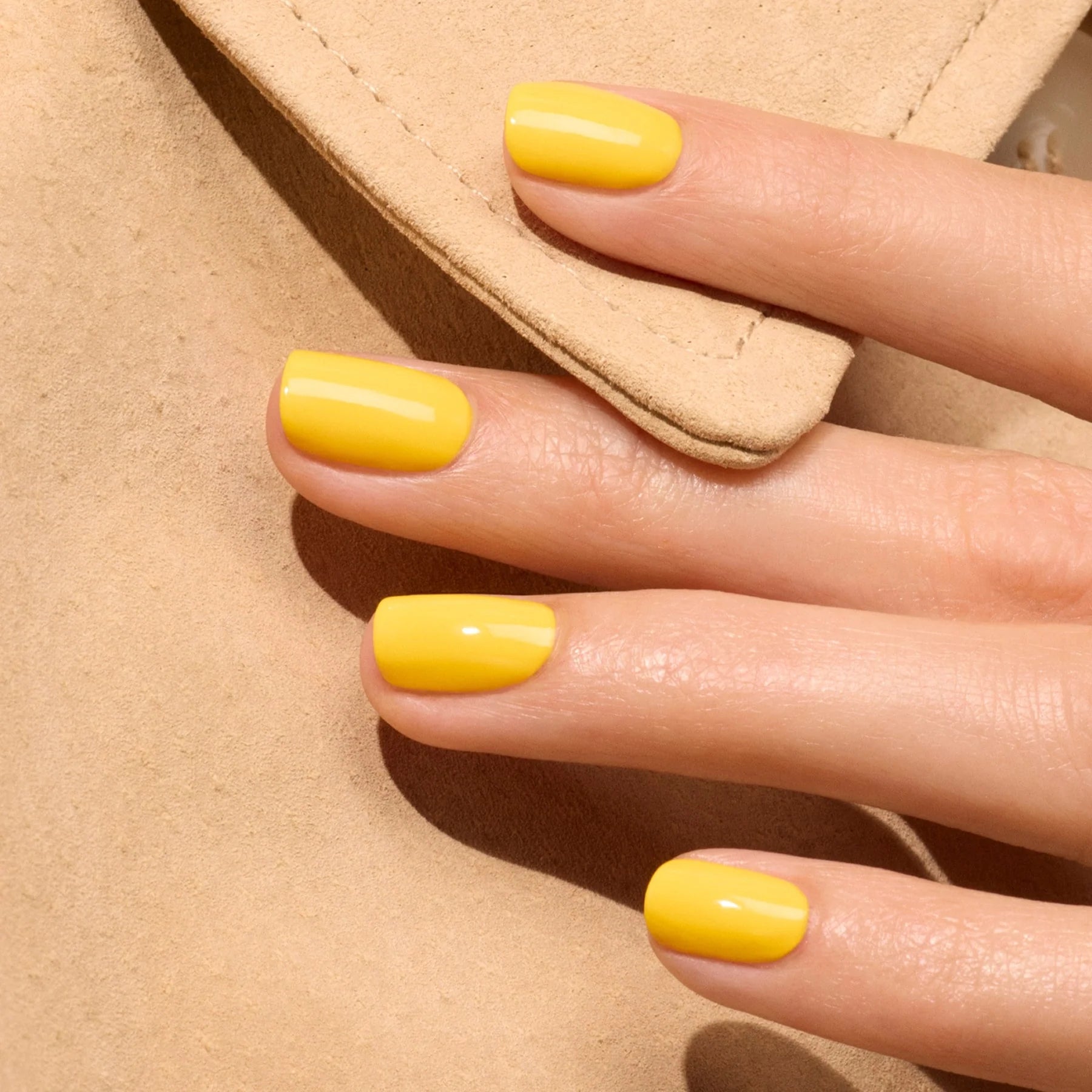 Green Flash LED lak Gold Button