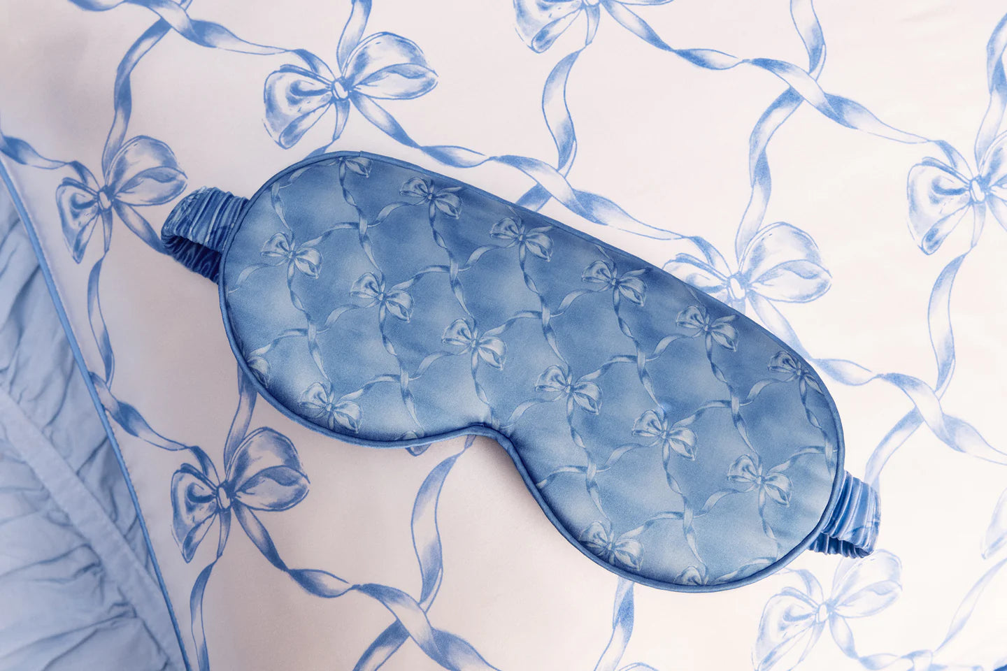 Silk Contour Sleep Mask Bluebelle