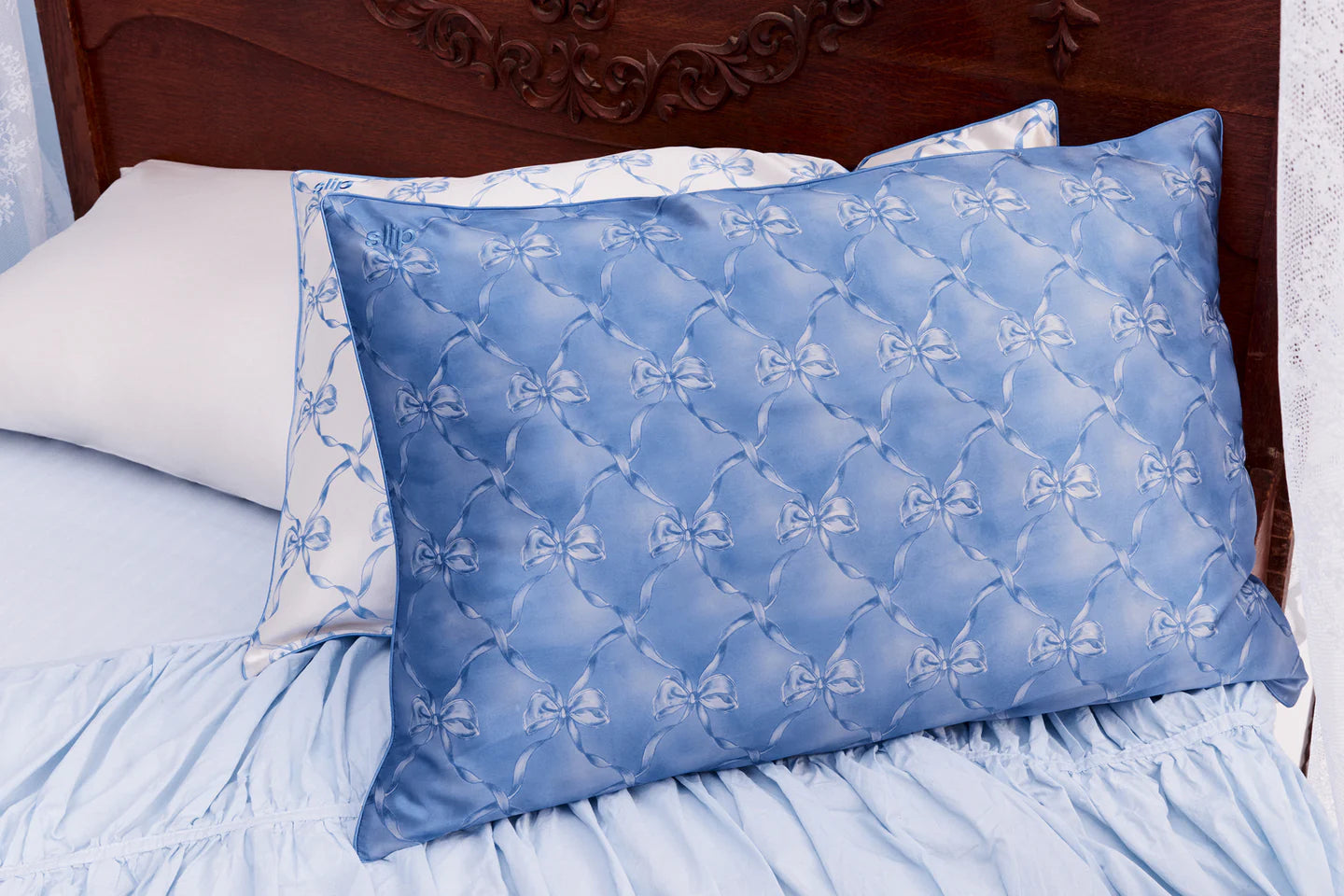 Silk Pillowcase Bluebelle