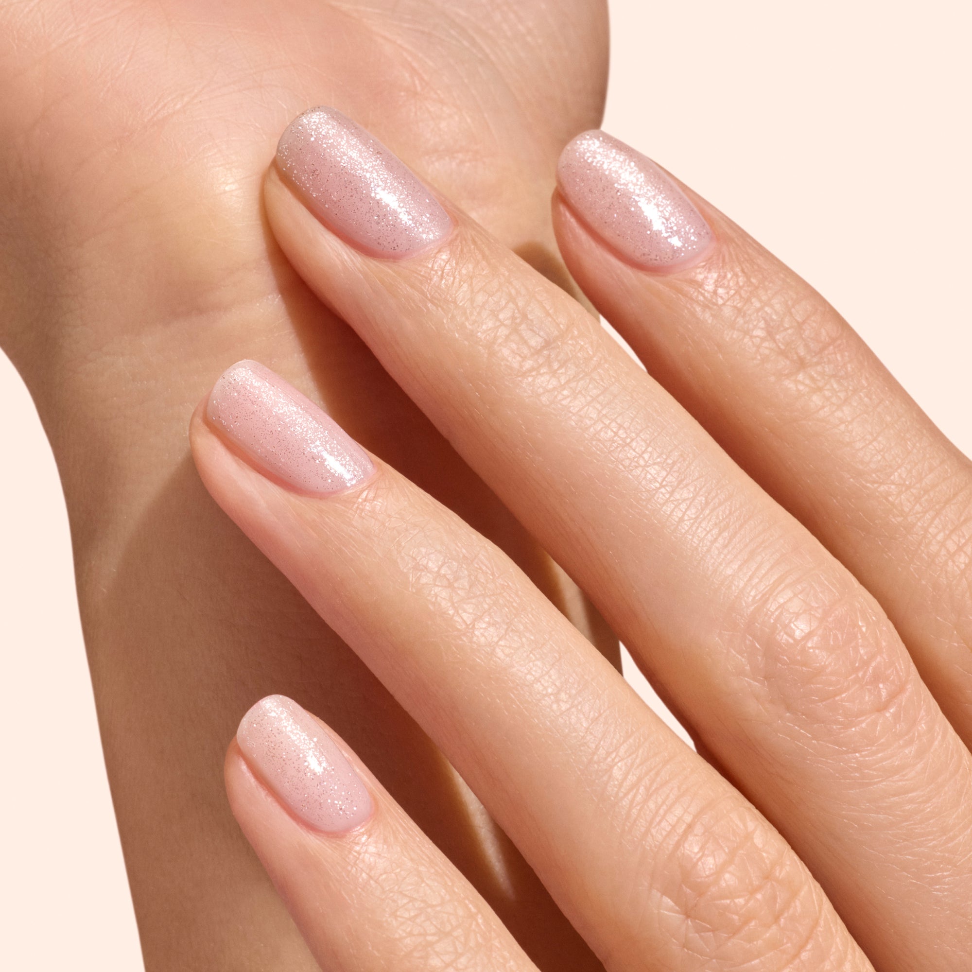 Green Shimmery Top Coat Silver
