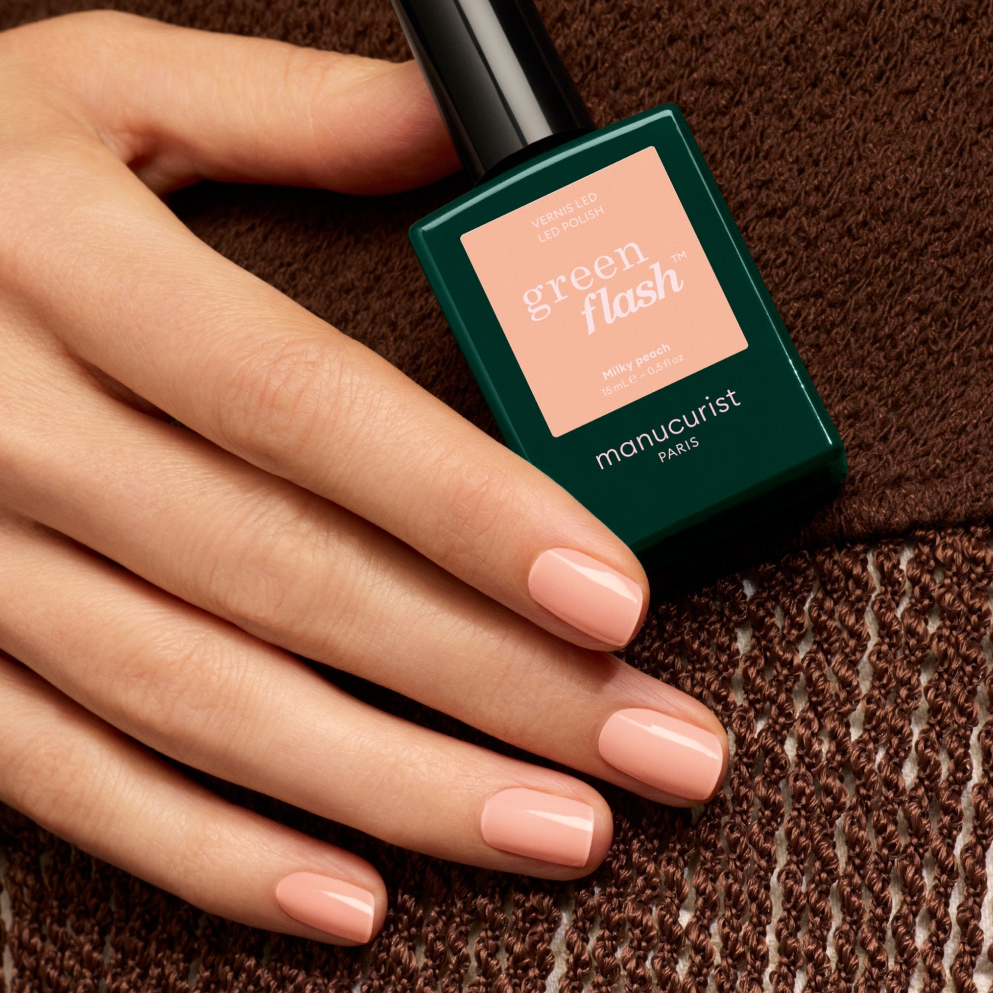 Green Flash LED lak Milky Peach
