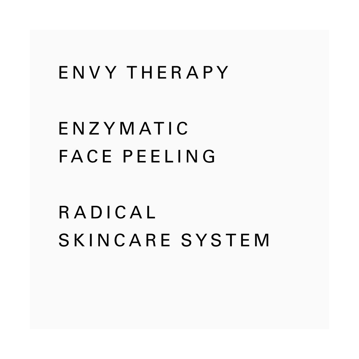 Enzymatic Face Peeling