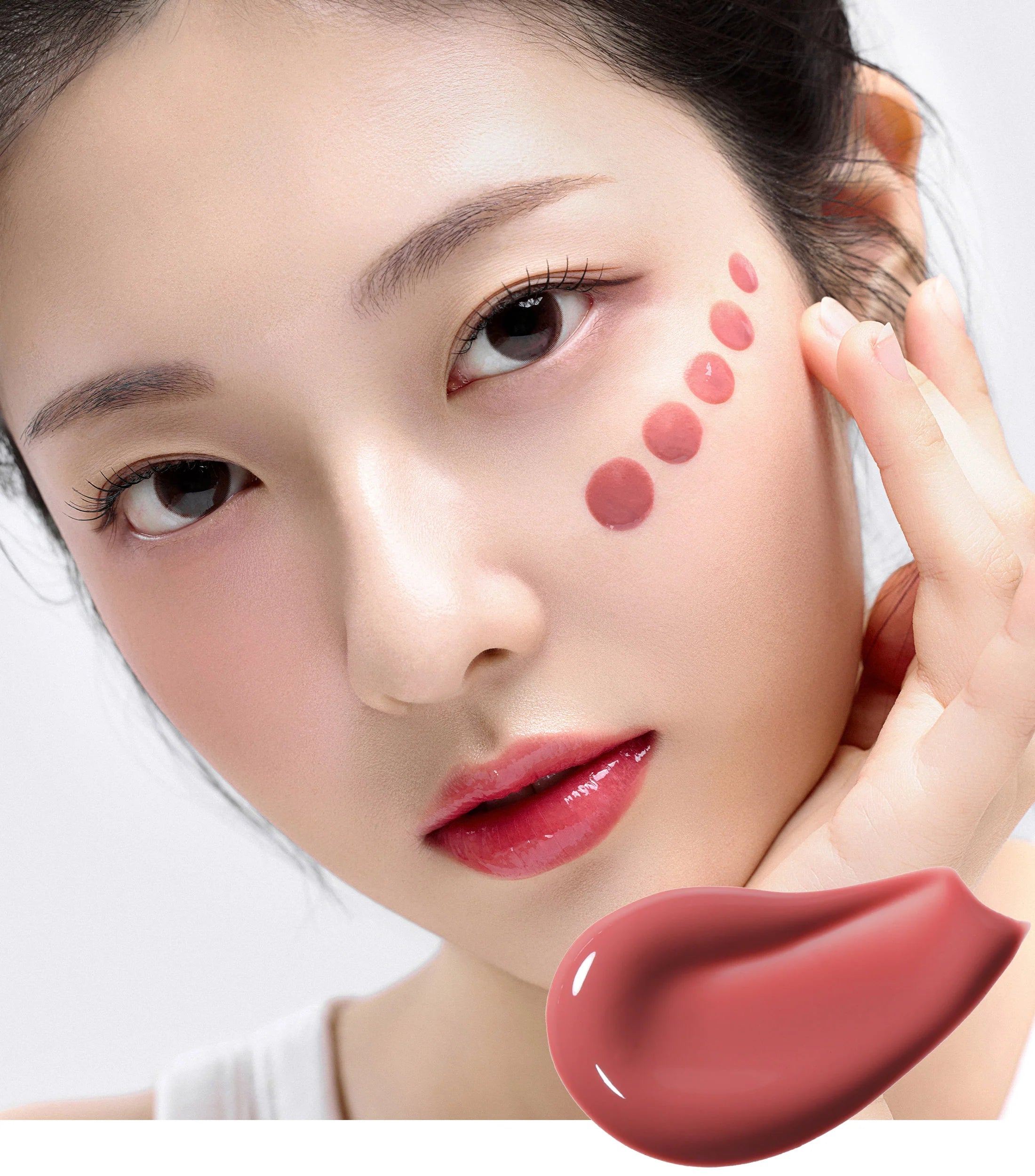 Moist Ampoule Blusher Rose Brown