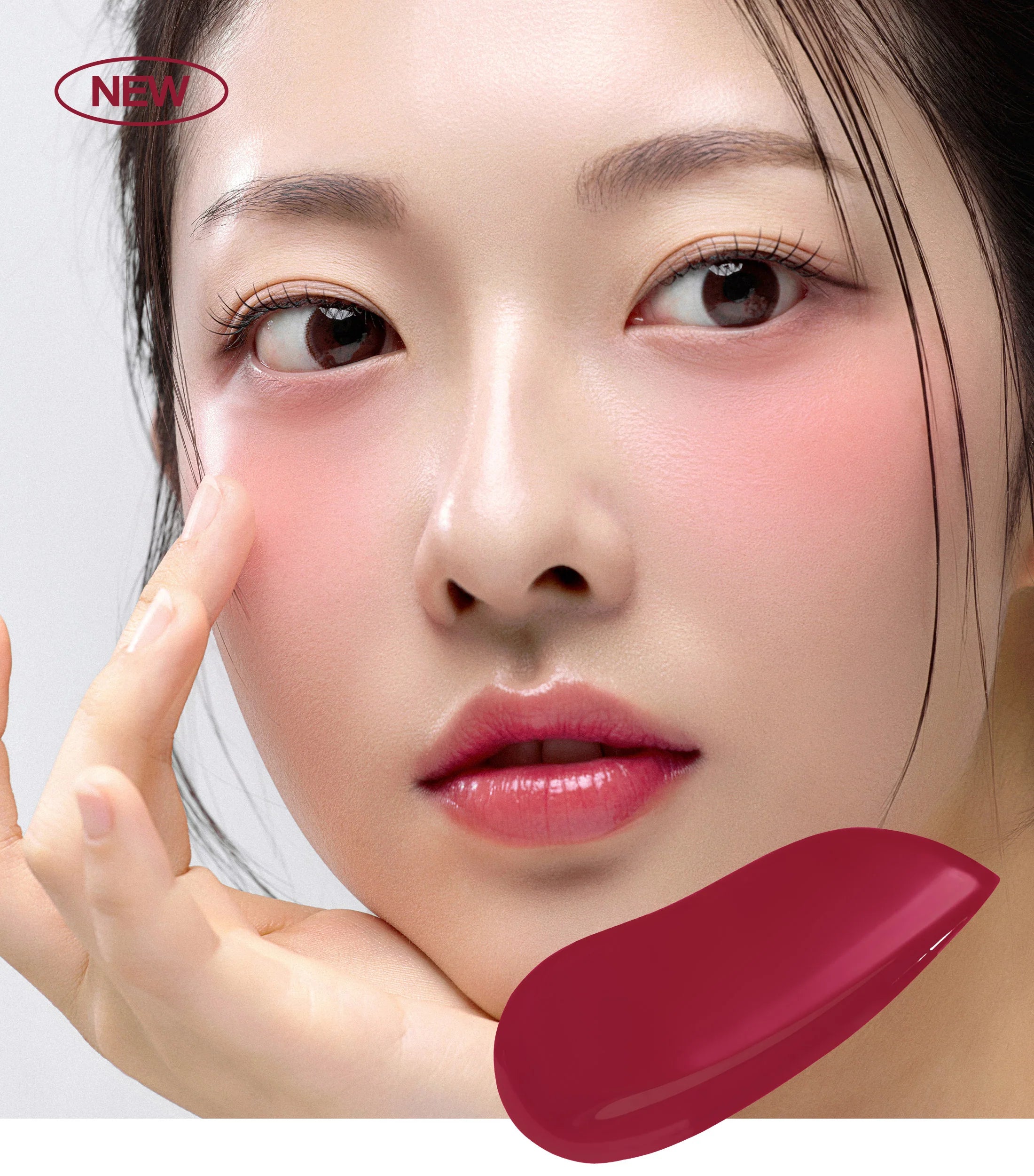 Moist Ampoule Blusher Ruby Red