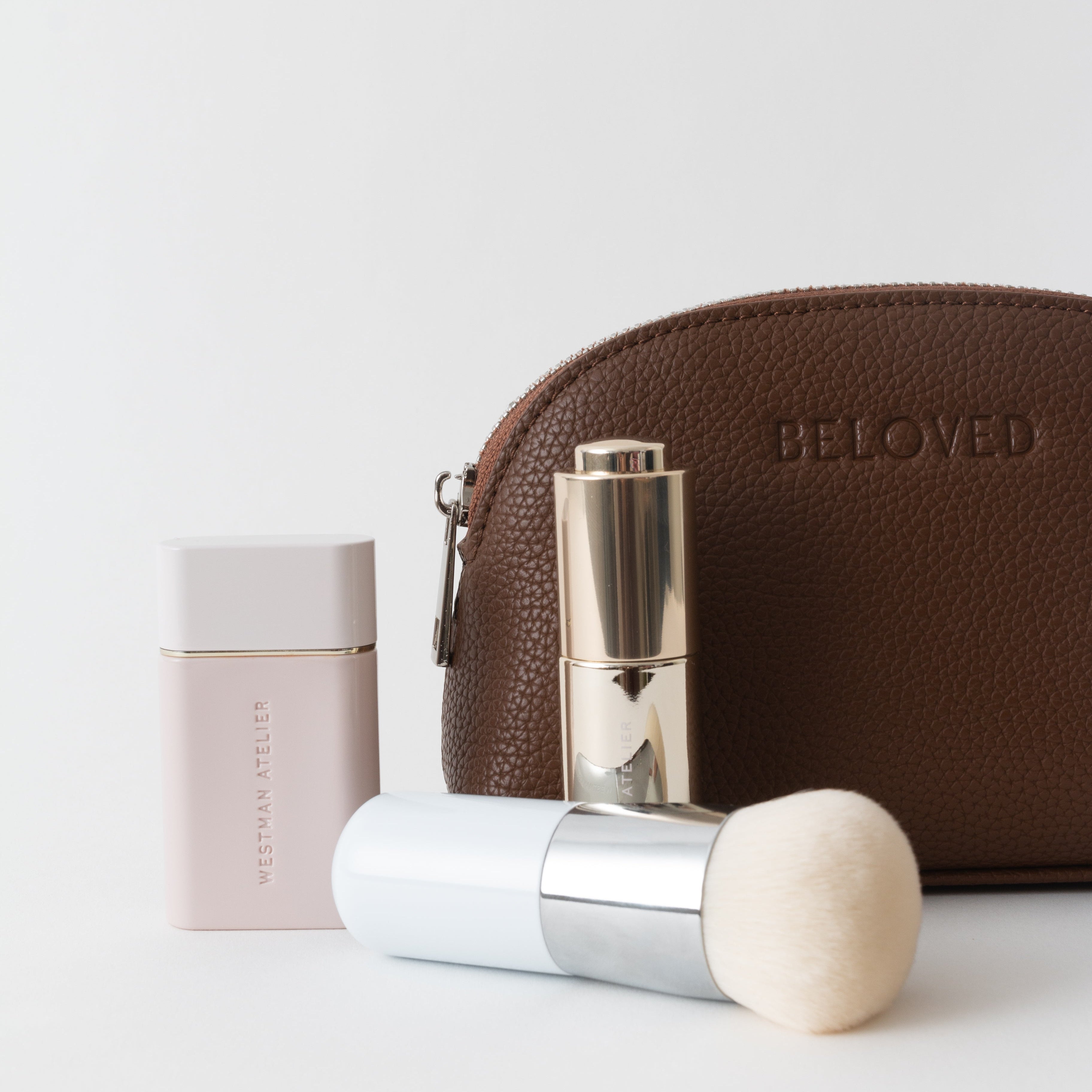 Mini Make-up Bag Chocolate