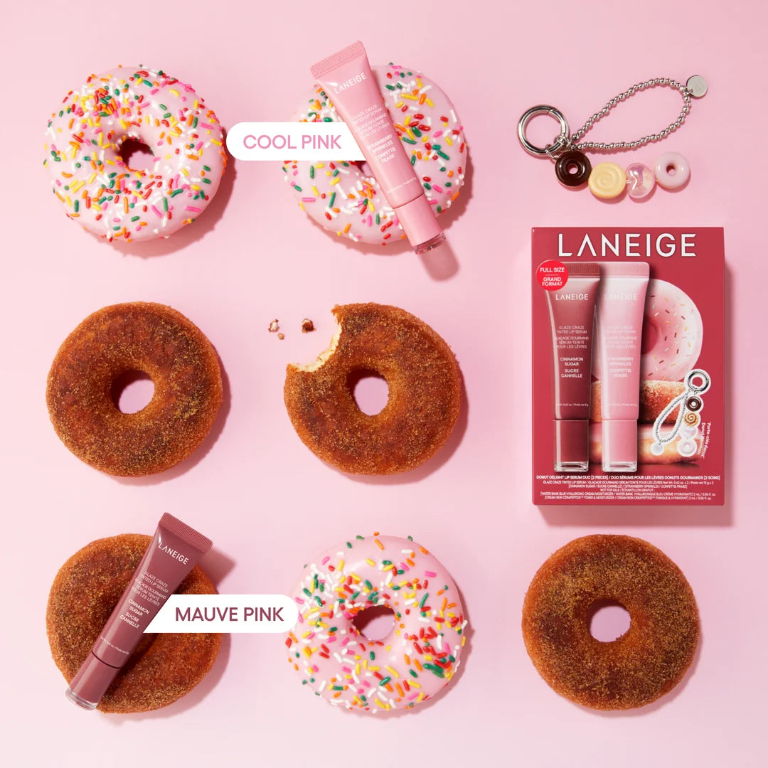 Donut Delight Lip Serum Duo Set
