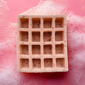 Waffle Bath Sponge