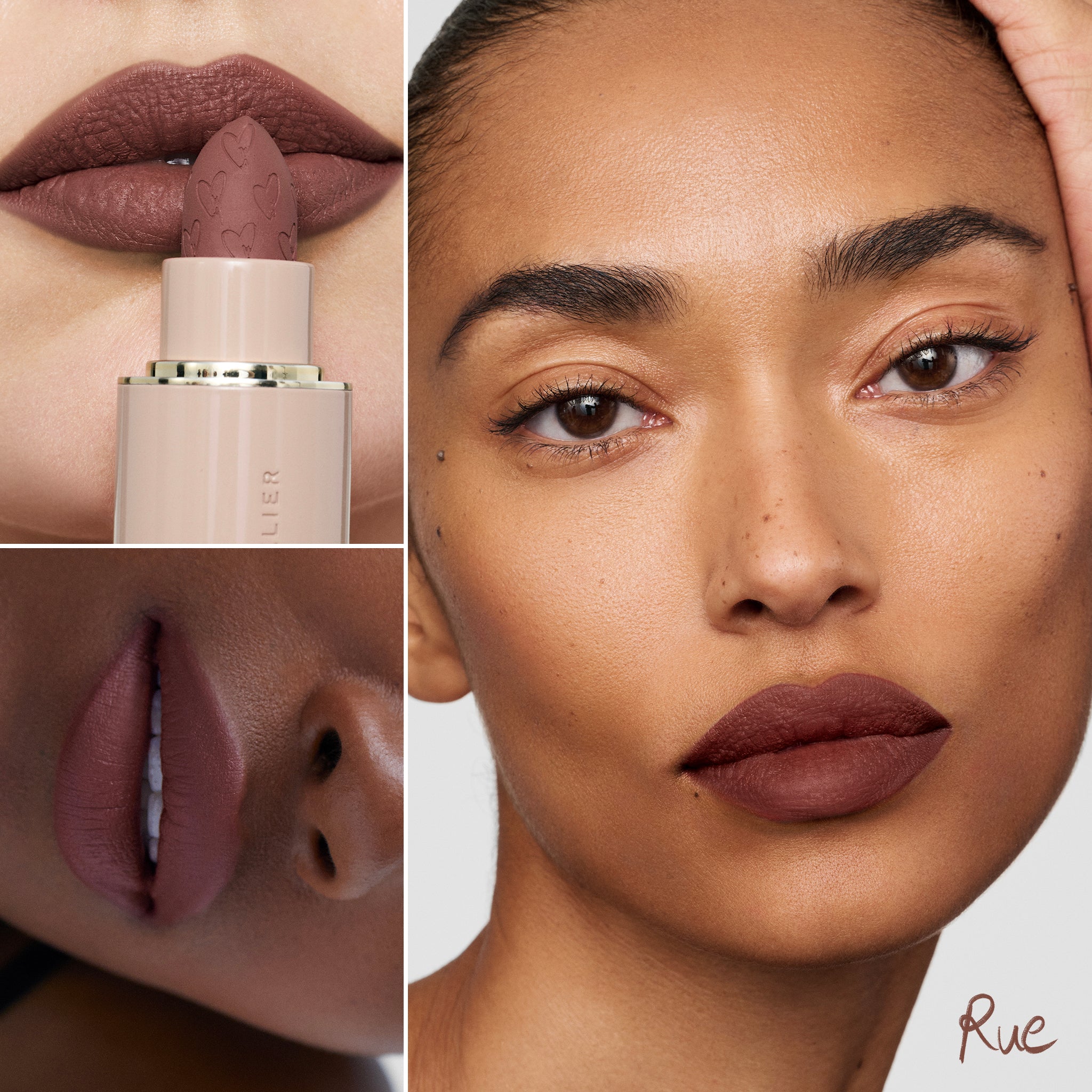 Lip Suede Matte Lipstick - Rue
