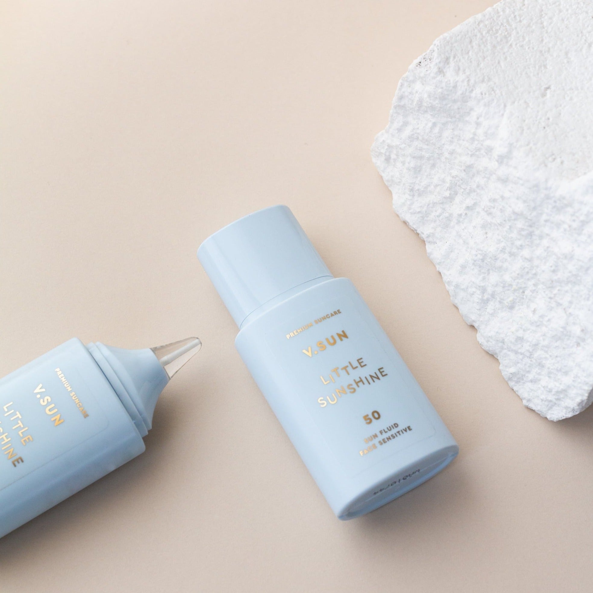 Opalovací fluid na obličej SPF 50 bez parfemace