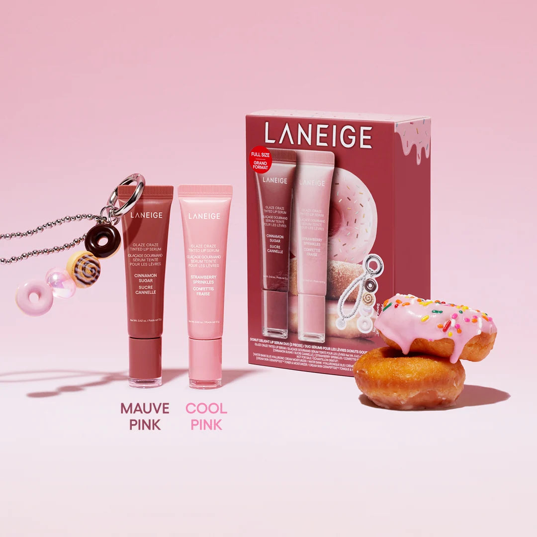 Donut Delight Lip Serum Duo Set