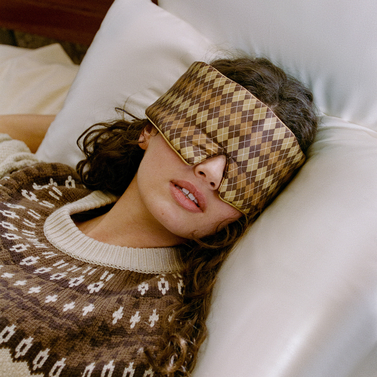 Silk Blockout Sleep Mask Blaire