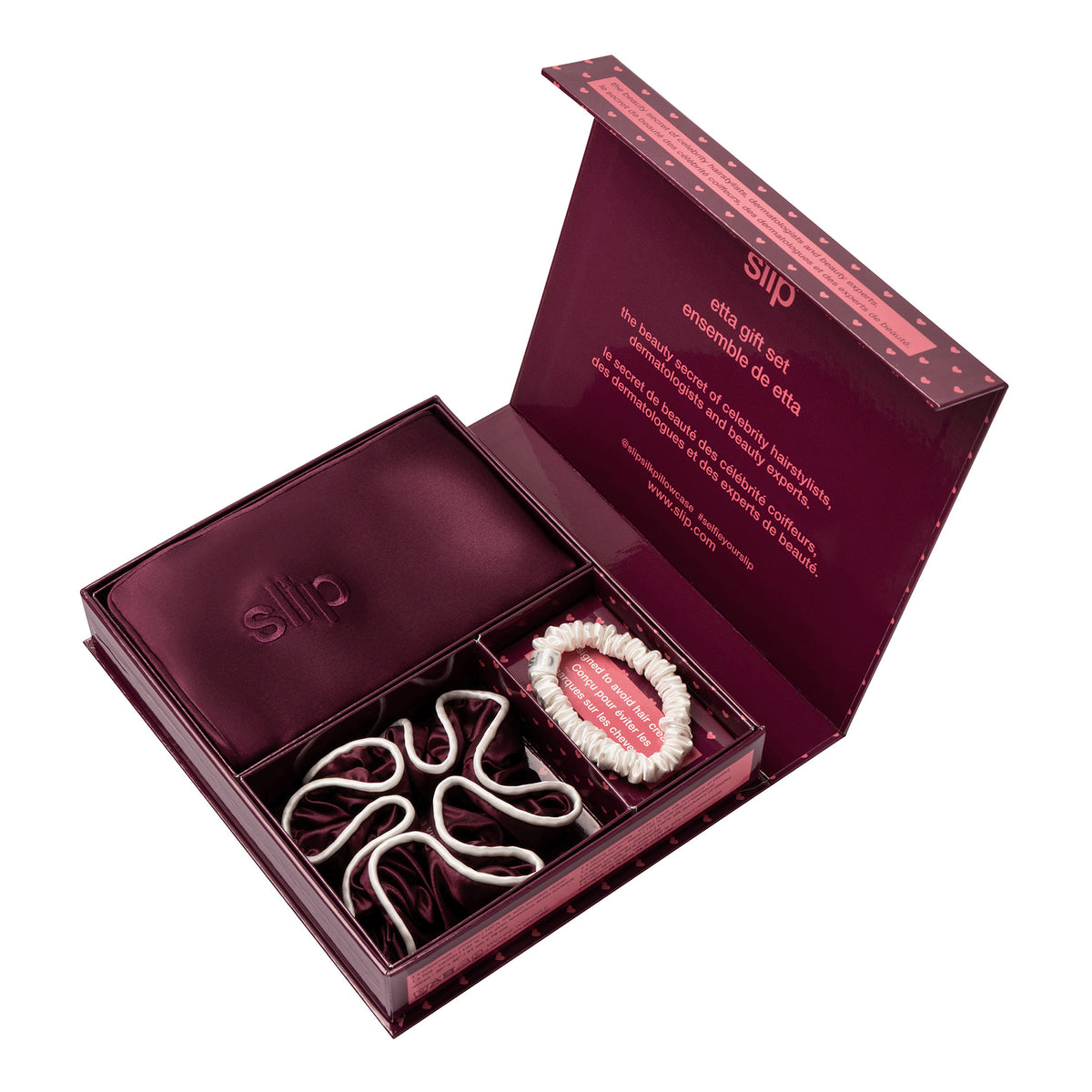 Pure Silk Queen Pillowcase Gift Set Etta