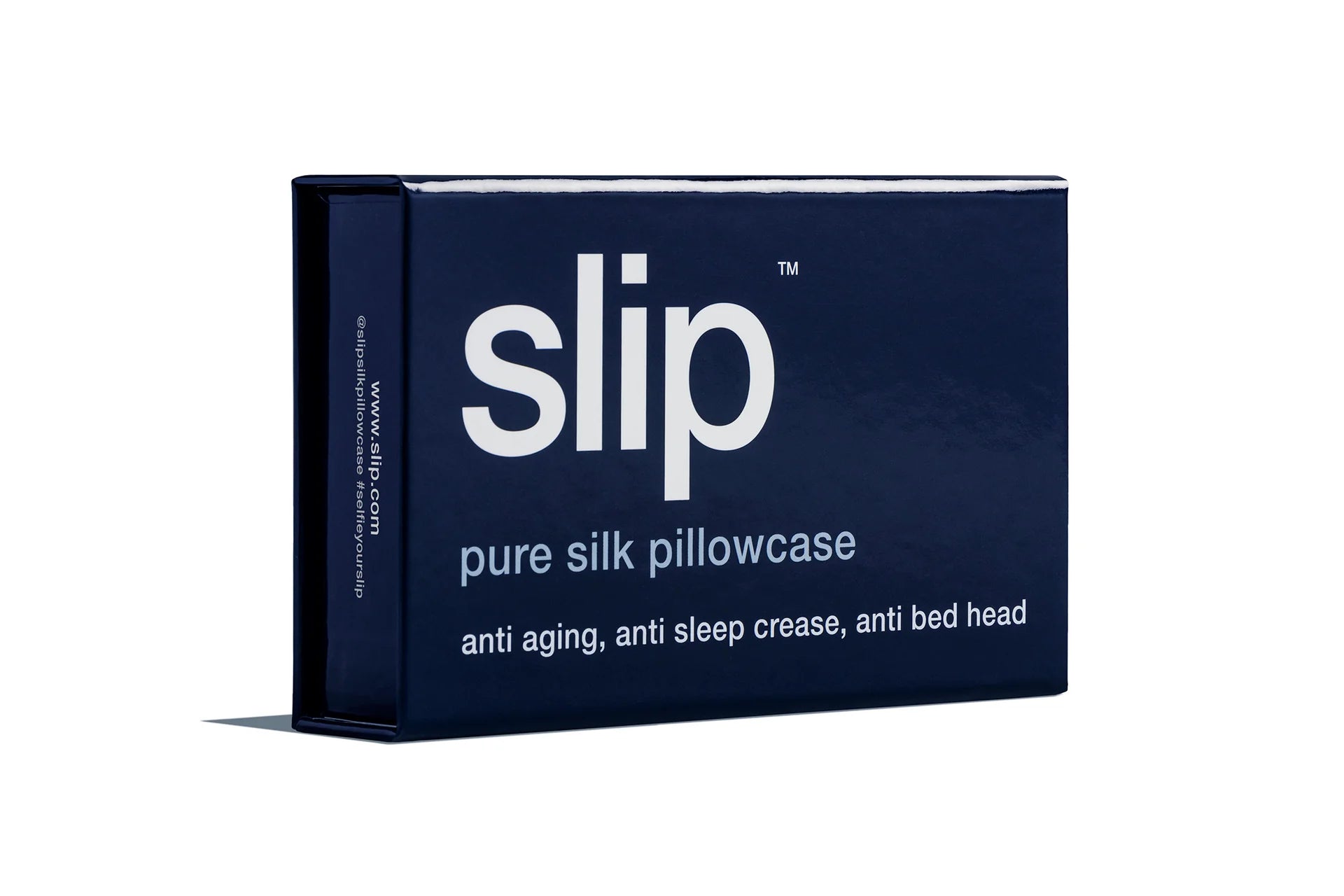 Silk Pillowcase Navy Blue