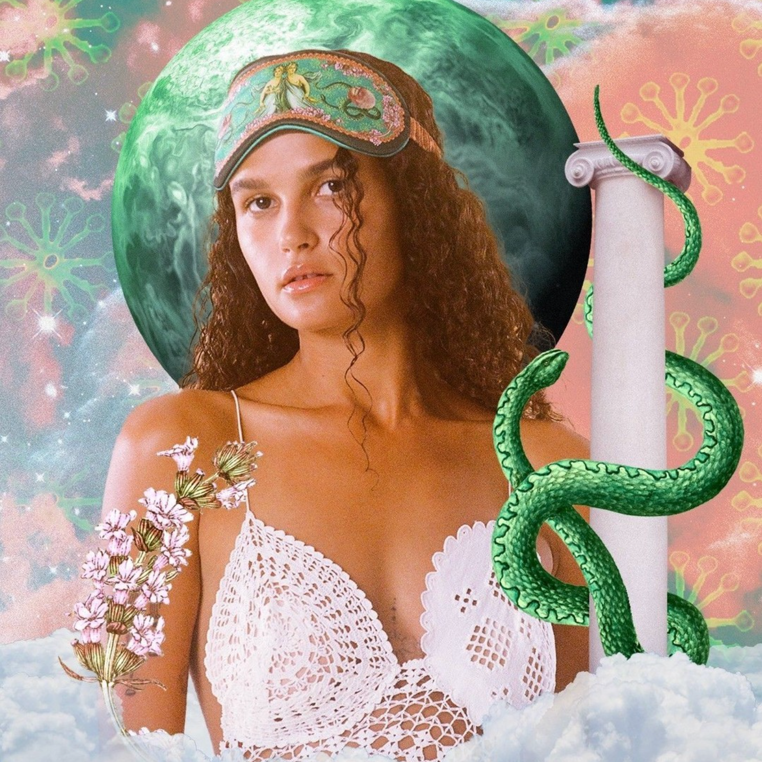 Silk Sleep Mask Gemini