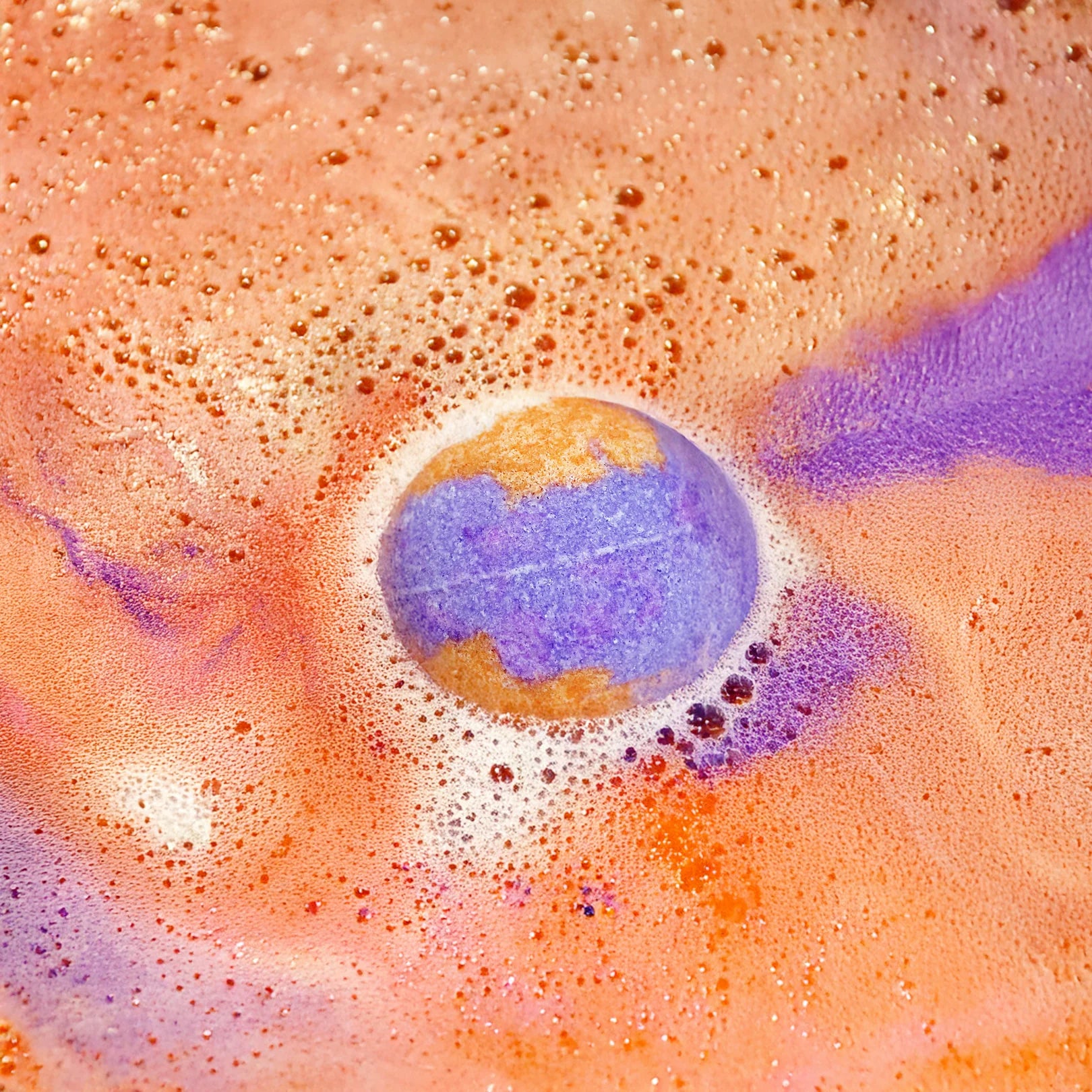 Bath Bomb Icecream Peach