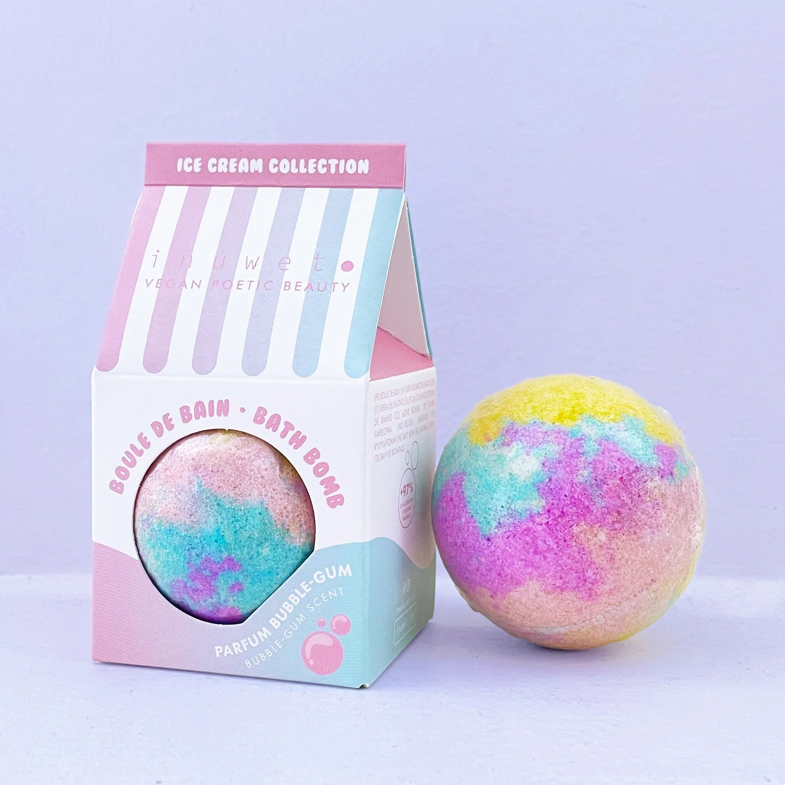 Bath Bomb Icecream Bubble Gum