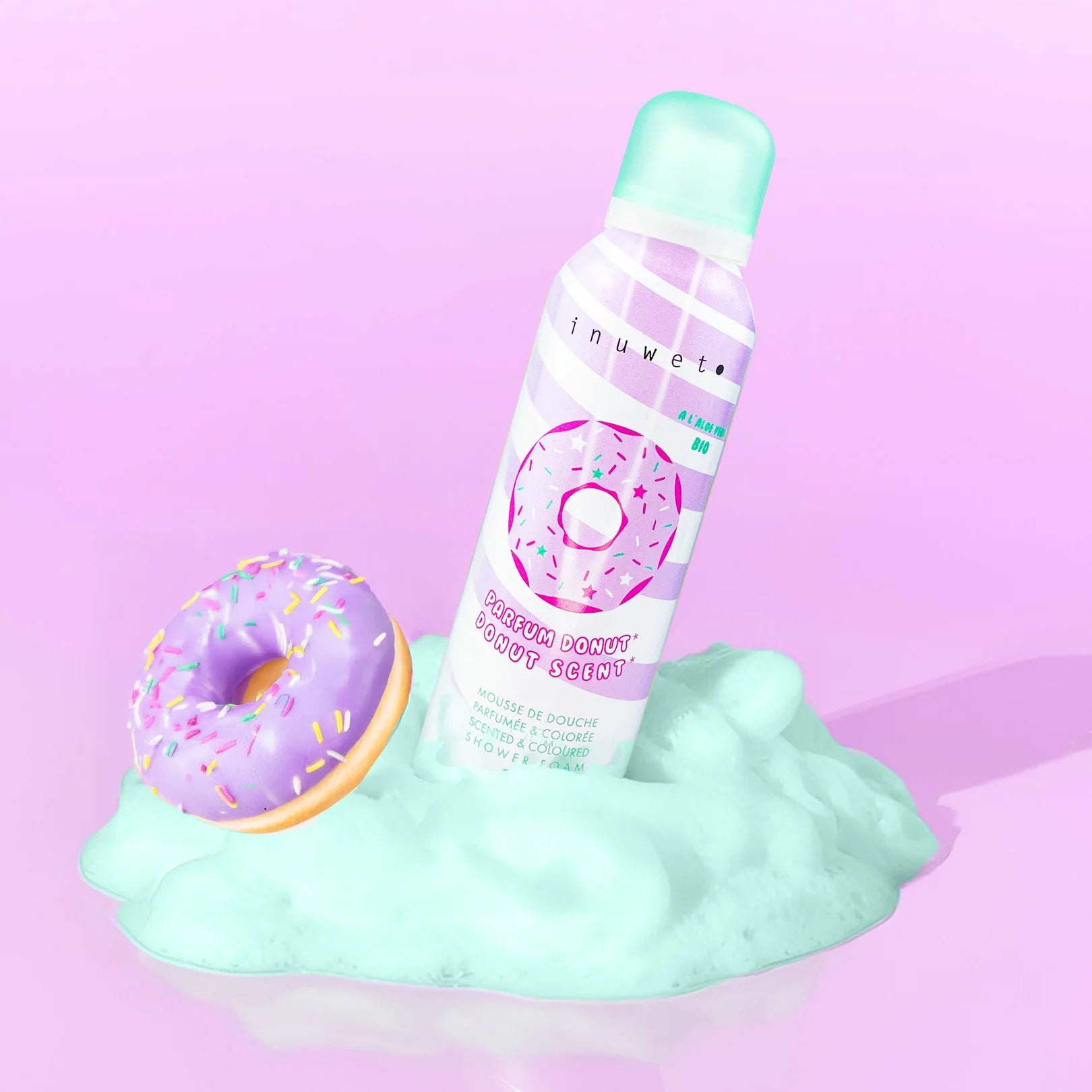 Shower Foam Donuts