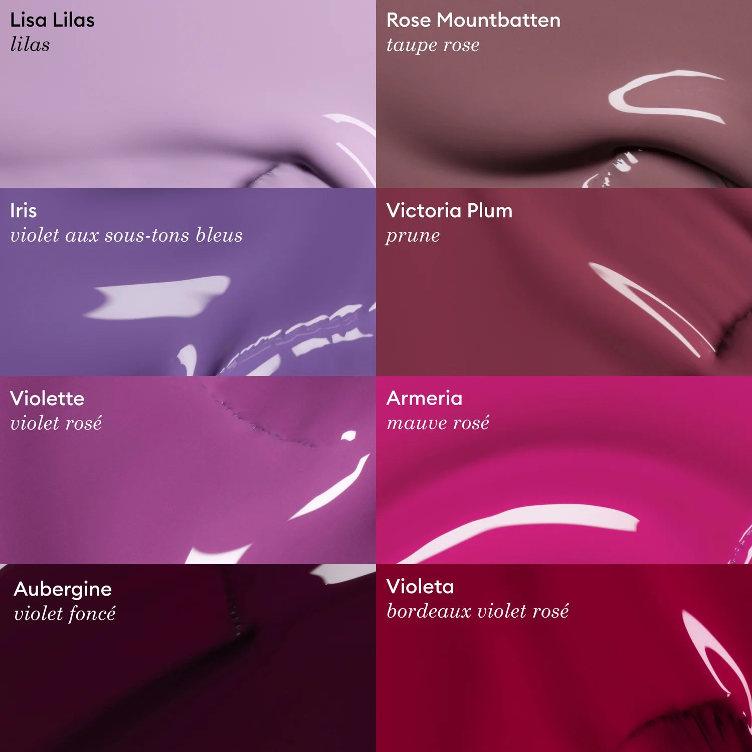 Green Flash LED lak Violette
