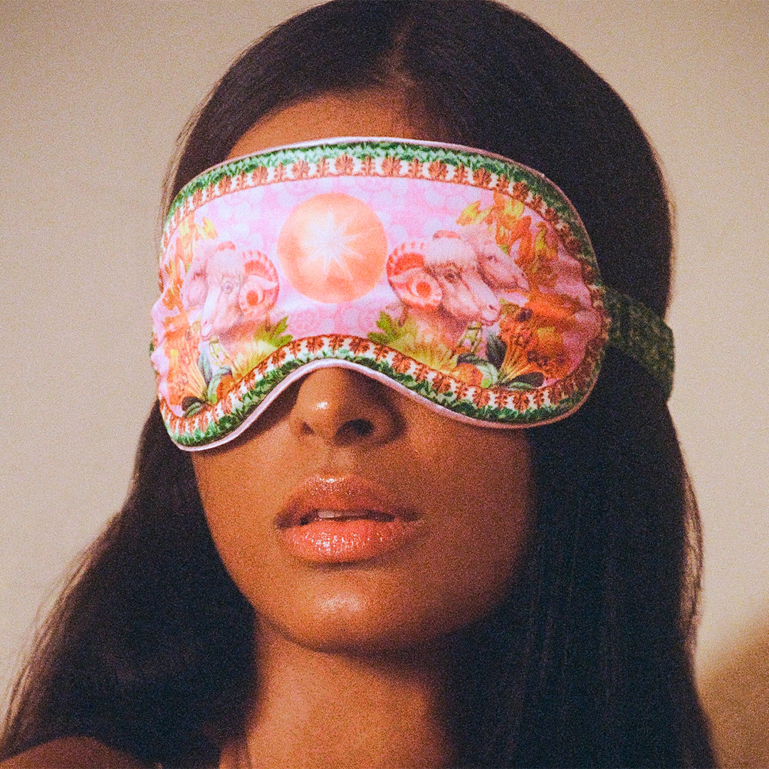 Silk Sleep Mask Aries