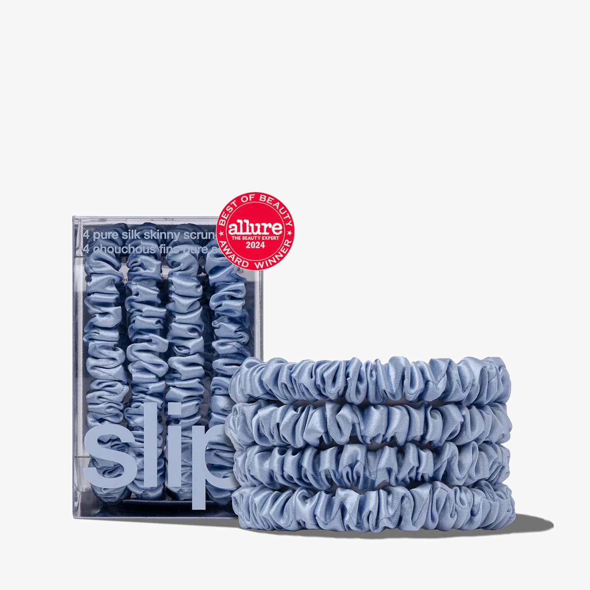 Skinny Scrunchies Cornflower 4x