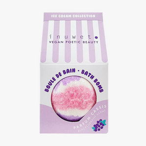 Bath Bomb Icecream Blackcurrant