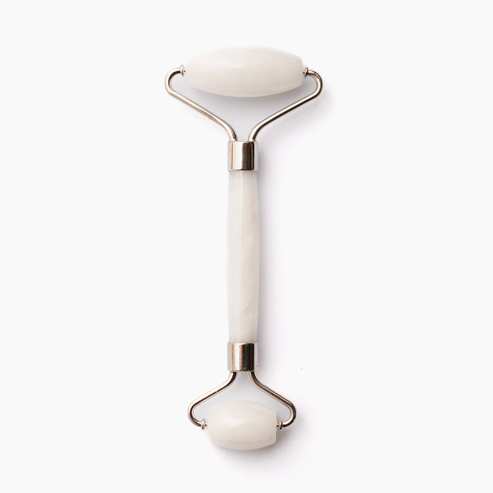 Faceroller Bílý jadeit