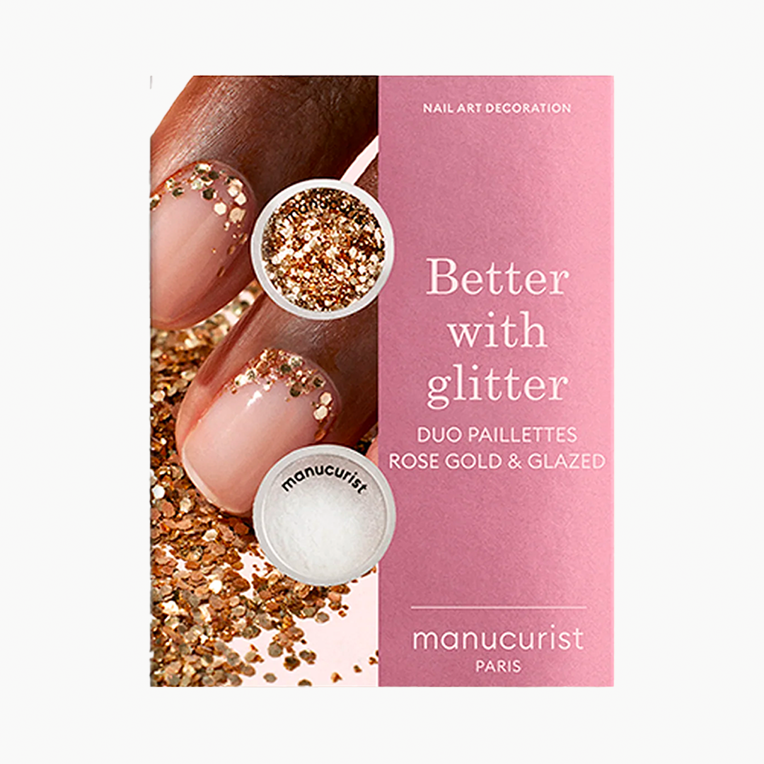 Better with Glitter Rose Gold & Glazed