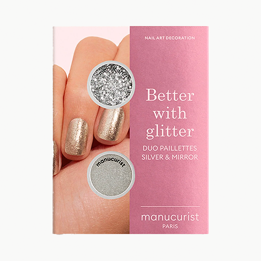 Better with Glitter Silver & Mirror