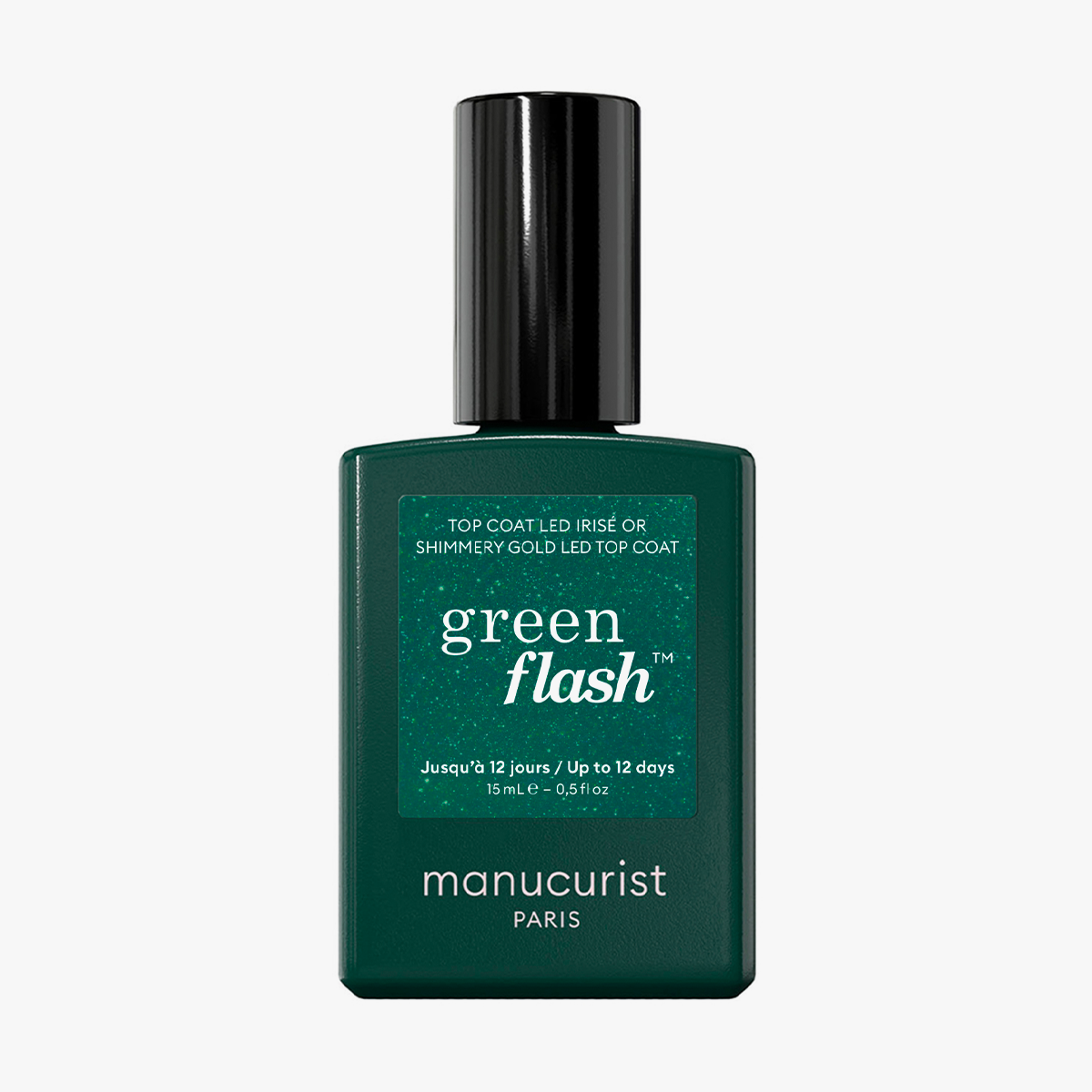 Green Flash LED Shimmery Top Coat Gold