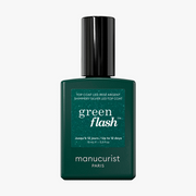 Green Flash LED Shimmery Top Coat Silver