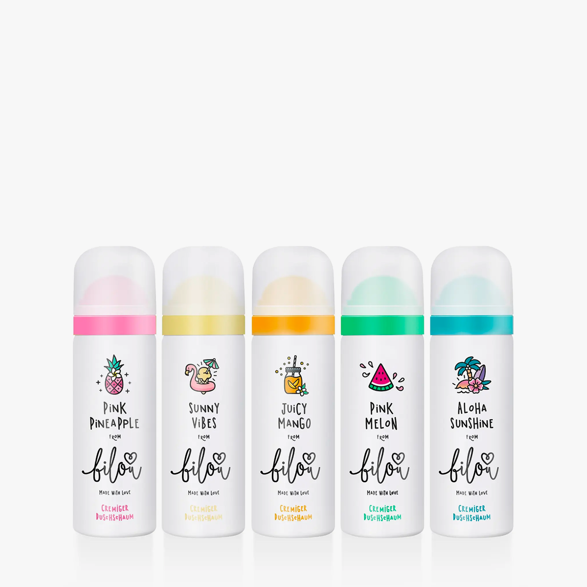 Sprchové pěny Set 5 kusů Made with Love