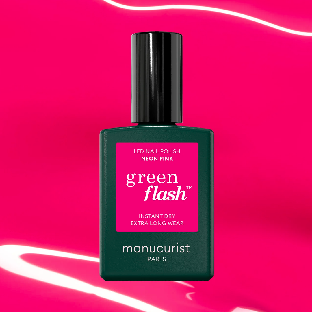 Green Flash LED lak Neon Pink
