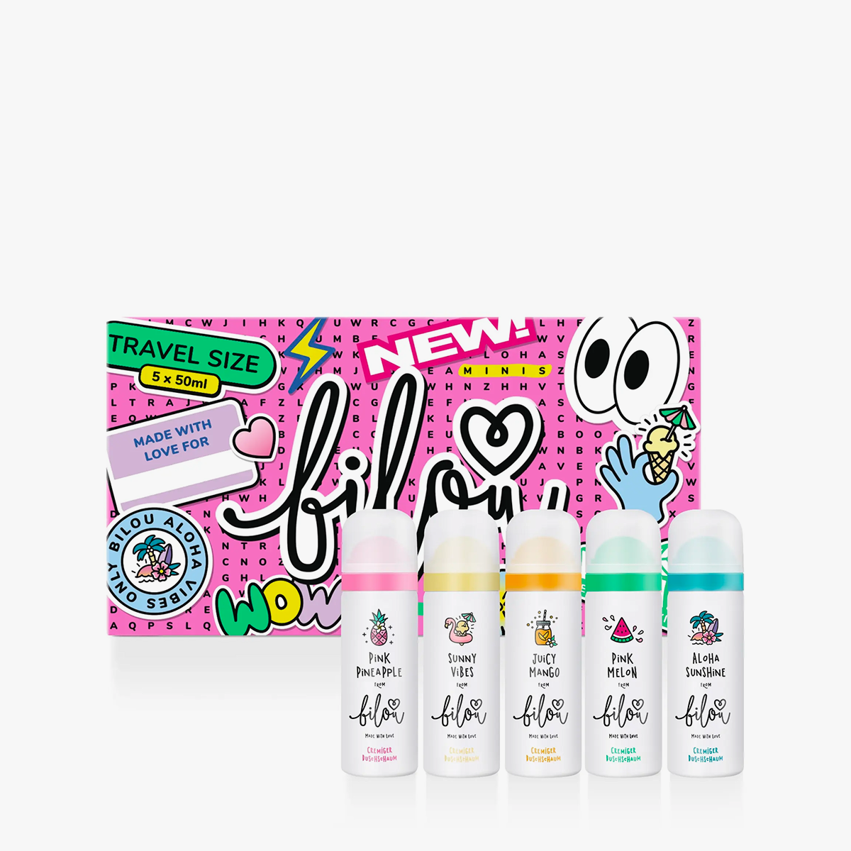 Sprchové pěny Set 5 kusů Made with Love