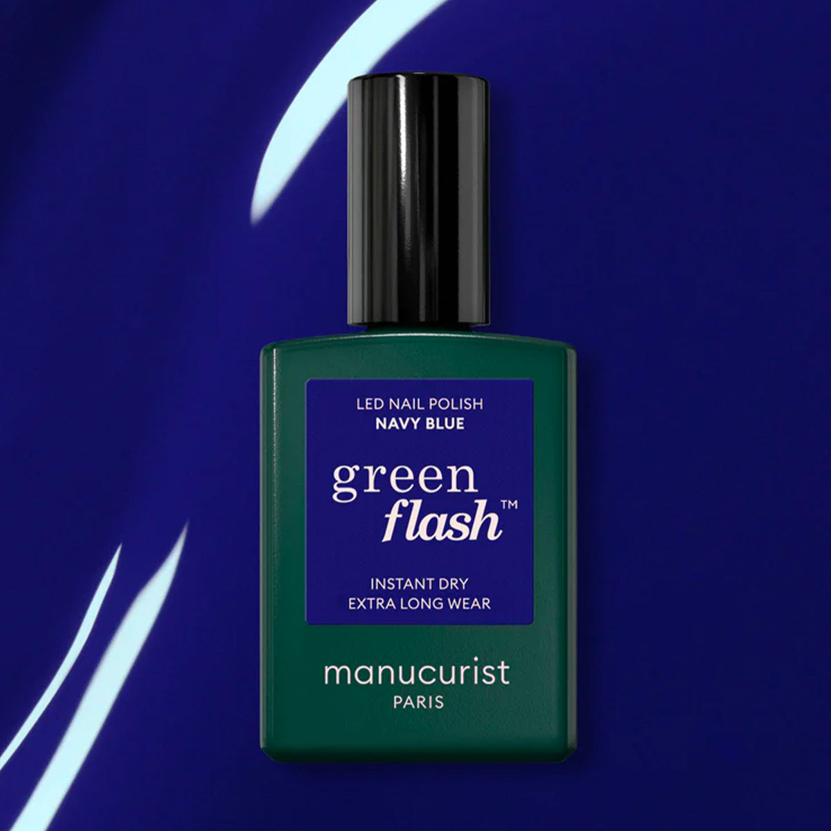 Green Flash LED lak Navy Blue