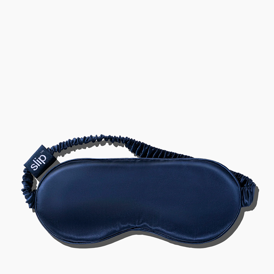 Silk Sleep Mask Navy