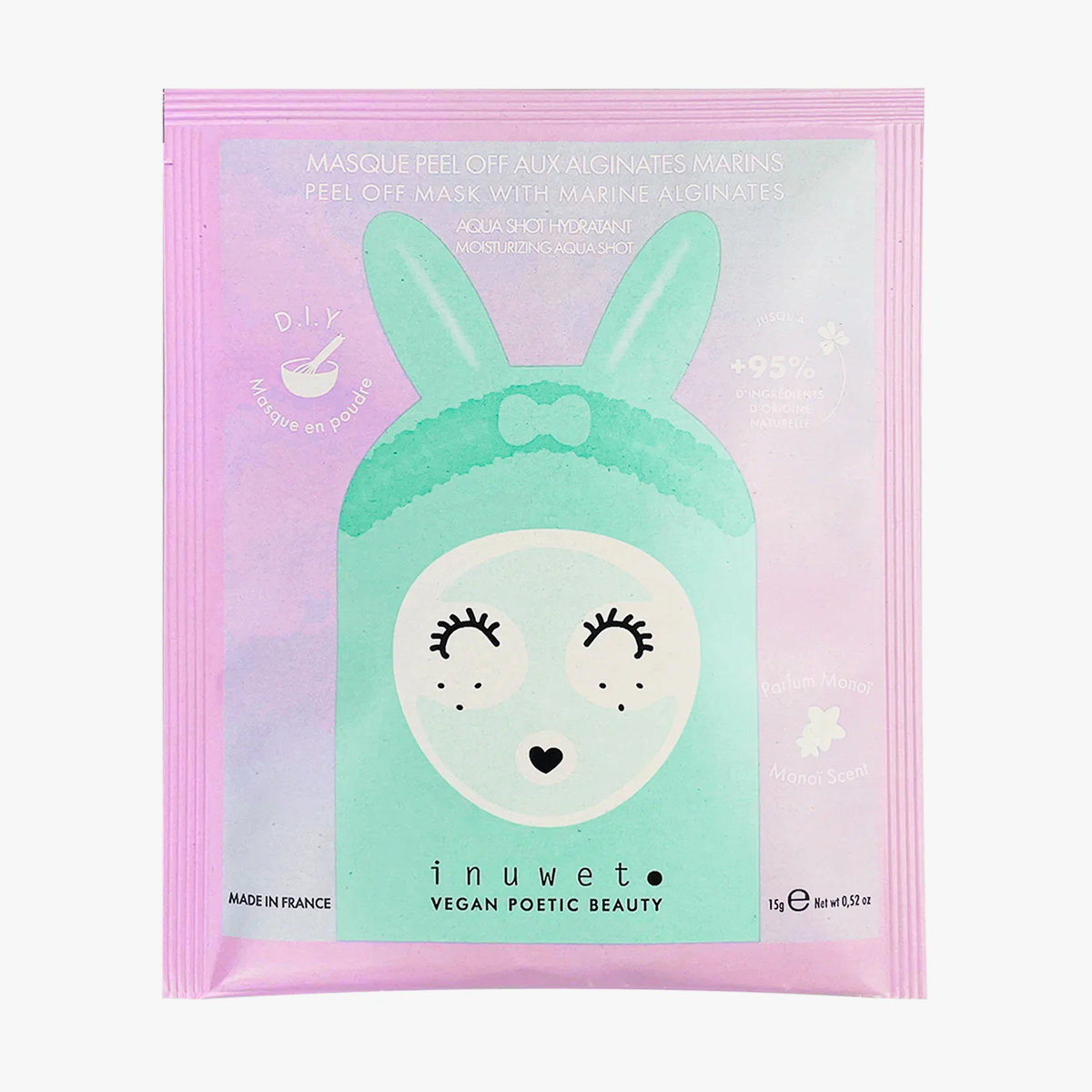 DIY Peel-Off Moisturizing Powder Mask Monoi