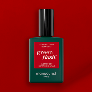 Green Flash LED lak RED VELVET