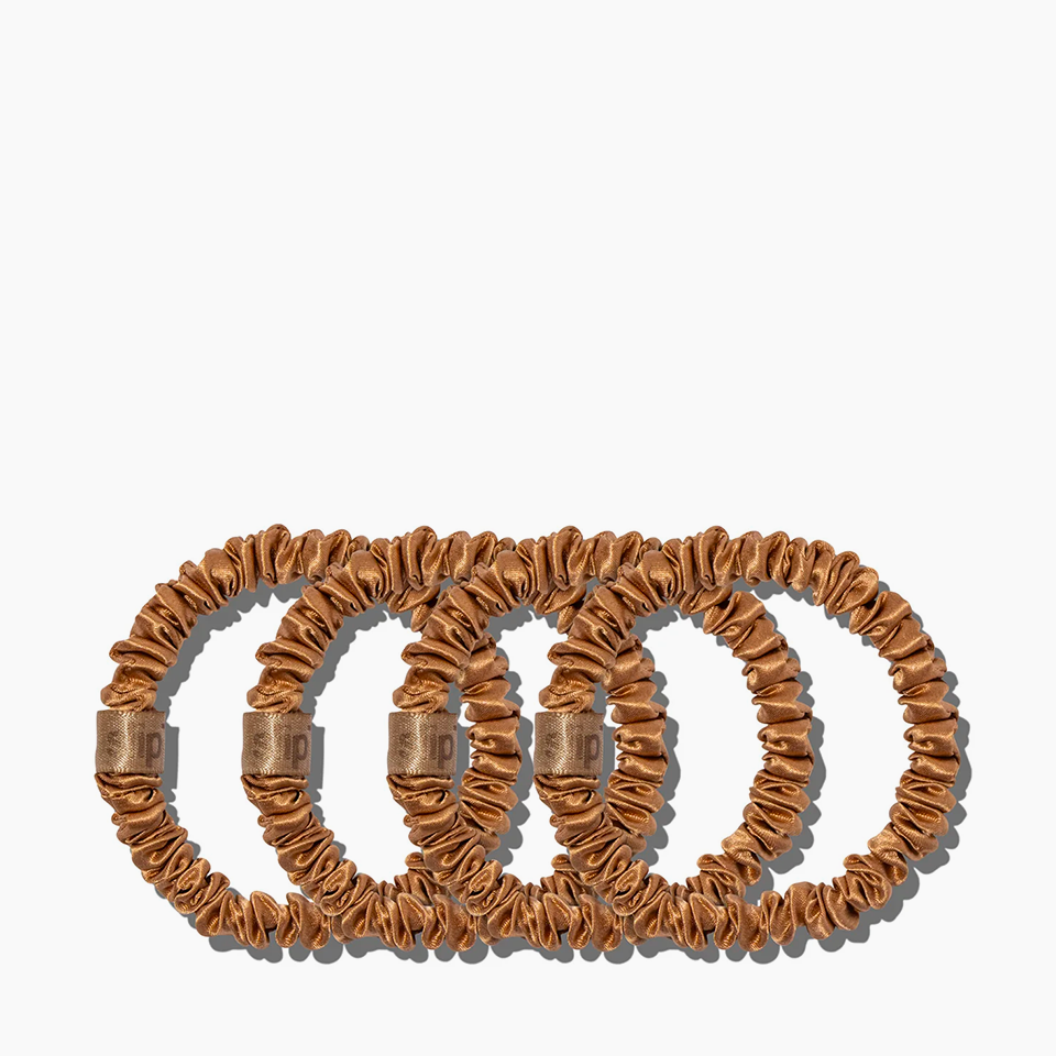Skinny Scrunchies Copper 4x