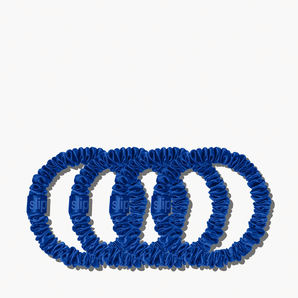 Skinny Scrunchies Navy 4x