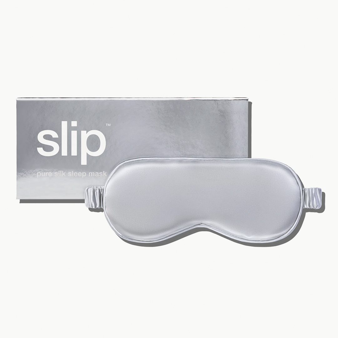 Silk Sleep Mask Silver