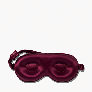 Silk Contour Sleep Mask Crimson