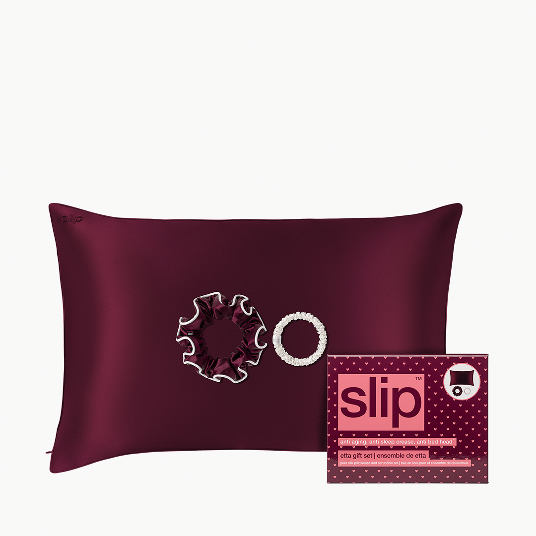 Pure Silk Queen Pillowcase Gift Set Etta