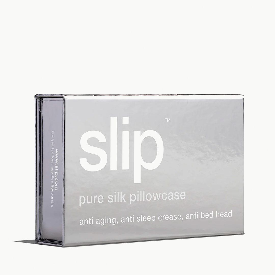 Silk Pillowcase Silver