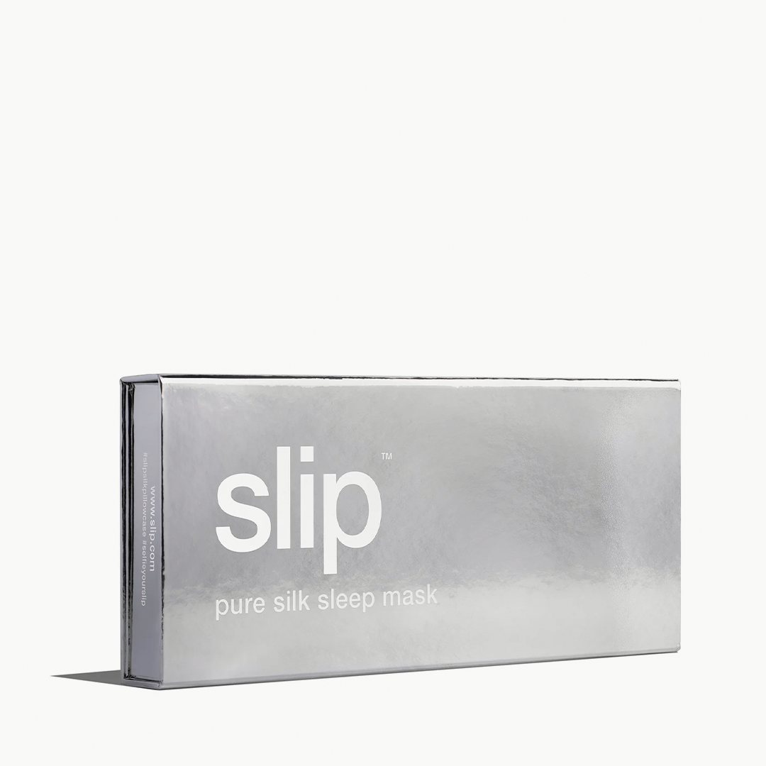 Silk Sleep Mask Silver