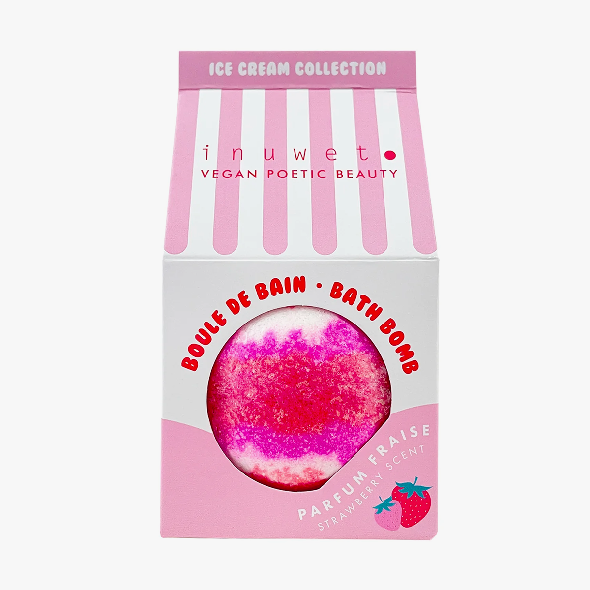 Bath Bomb Icecream Strawberry