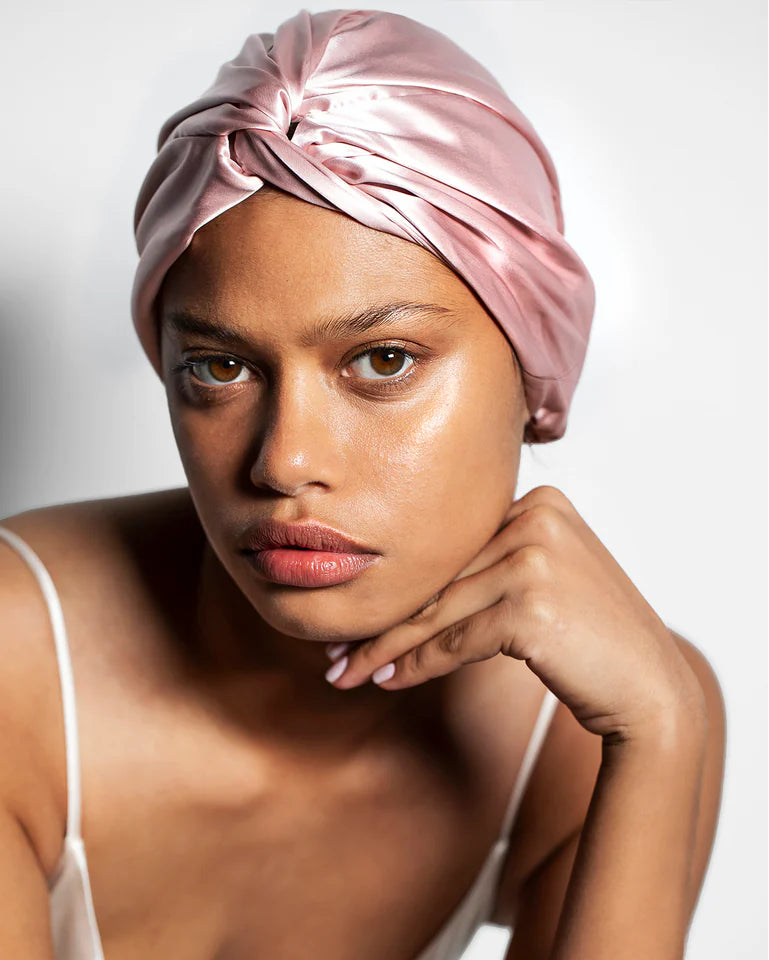 Silk Turban Pink