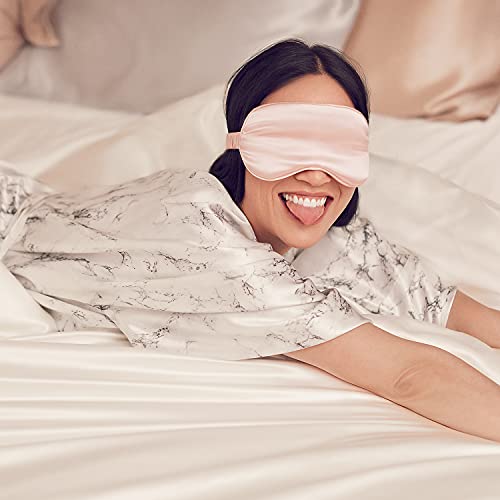 Silk Sleep Mask Caramel