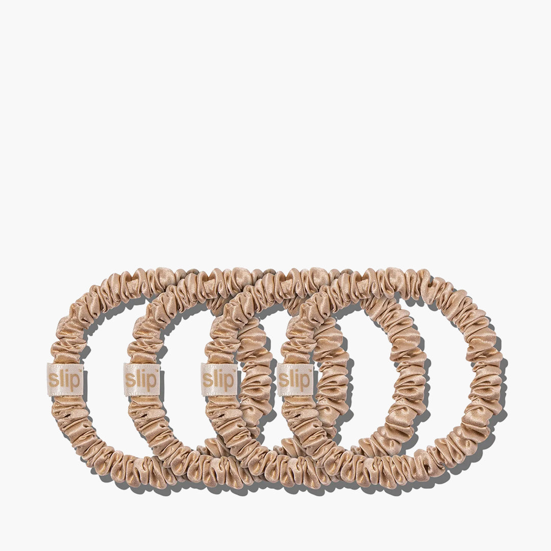Skinny Scrunchies Blonde 4x