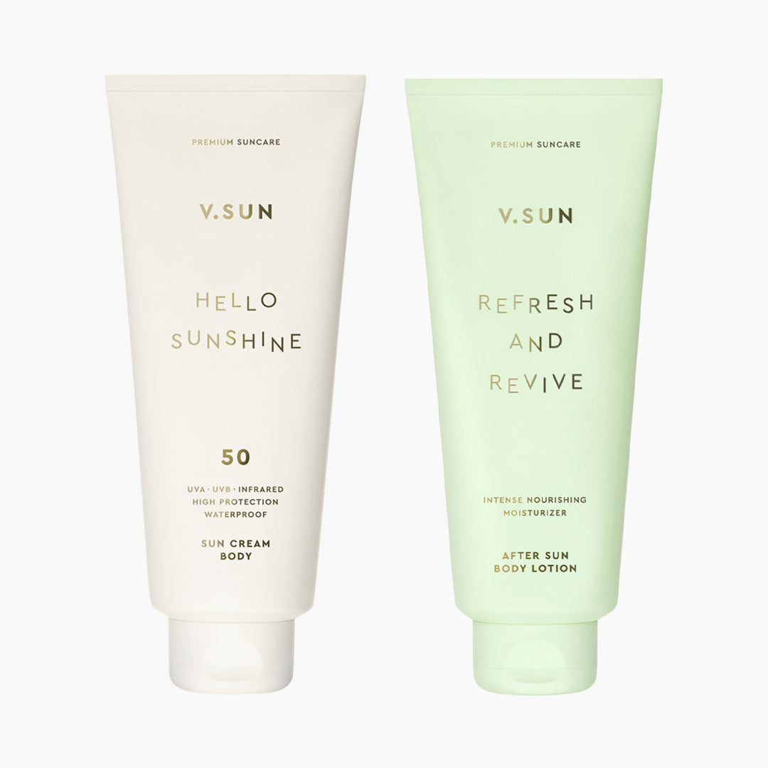 Set Opalovací krém na tělo SPF 50 + zklidňující krém po opalování